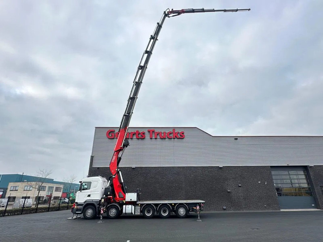 Scania R520 V8 10X4 TRIDEM + F1650RA.2.28 + JIB L816 KR - Автоманипулятор: фото 4 Scania R520 V8 10X4 TRIDEM + F1650RA.2.28 + JIB L816 KR - Автоманипулятор: фото 4