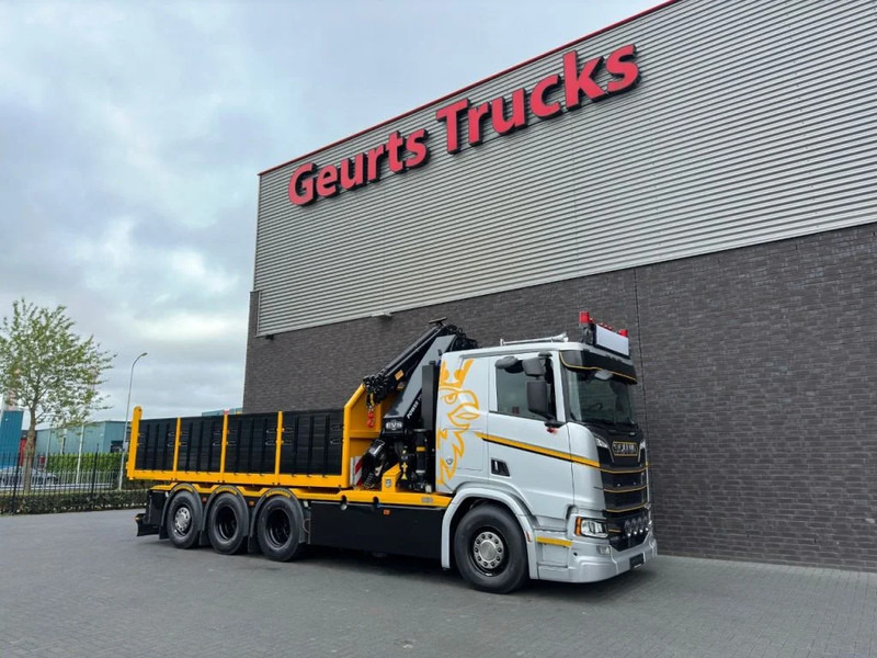 Автоманипулятор Scania R530 V8 NGS 8X4 TRIDEM MET HYVA 2Z KIPPER + HMF 5020-K6 + JIB FJ1000-K5 KRAAN/KRAN/CRANE/GRUA: фото 17