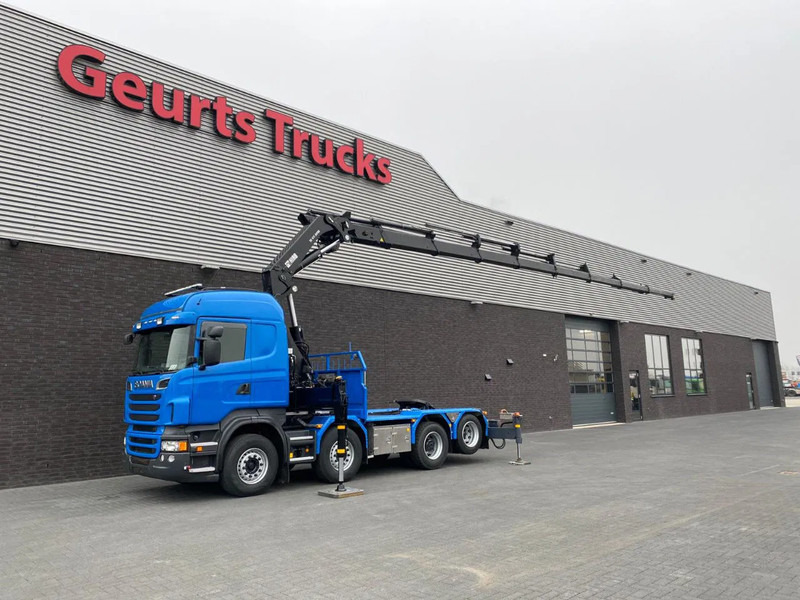 Scania R560 V8 8X2 TREKKER/BAKWAGEN + HIAB 477E-8 HIPRO KRAAN/KRAN/CRANE/GRUA - Автоманипулятор: фото 4 Scania R560 V8 8X2 TREKKER/BAKWAGEN + HIAB 477E-8 HIPRO KRAAN/KRAN/CRANE/GRUA - Автоманипулятор: фото 4