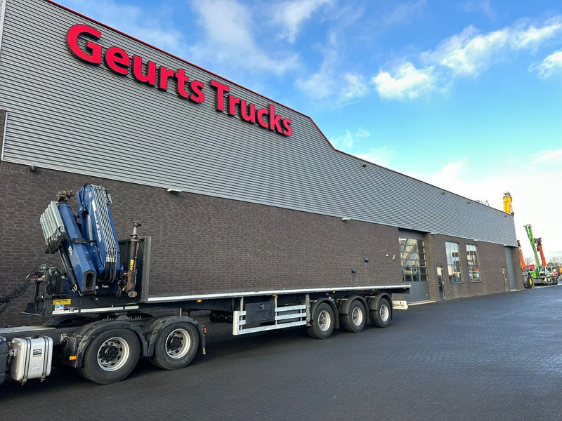 TURBO ,S HOET SC33AA KRAAN/KRAN/CRANE - Полуприцеп бортовой/ Платформа: фото 2 TURBO ,S HOET SC33AA KRAAN/KRAN/CRANE - Полуприцеп бортовой/ Платформа: фото 2