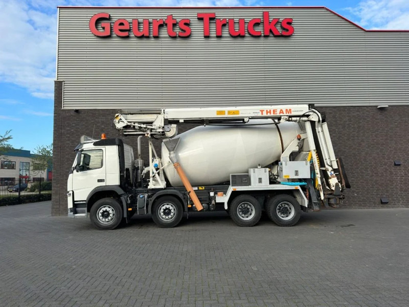 Volvo FM 410 8X4 + STETTER 9 M3 MIXER/MISCHER + THEAM 15 M TRANSPORTBAND/BELT - Автобетоносмеситель: фото 1 Volvo FM 410 8X4 + STETTER 9 M3 MIXER/MISCHER + THEAM 15 M TRANSPORTBAND/BELT - Автобетоносмеситель: фото 1