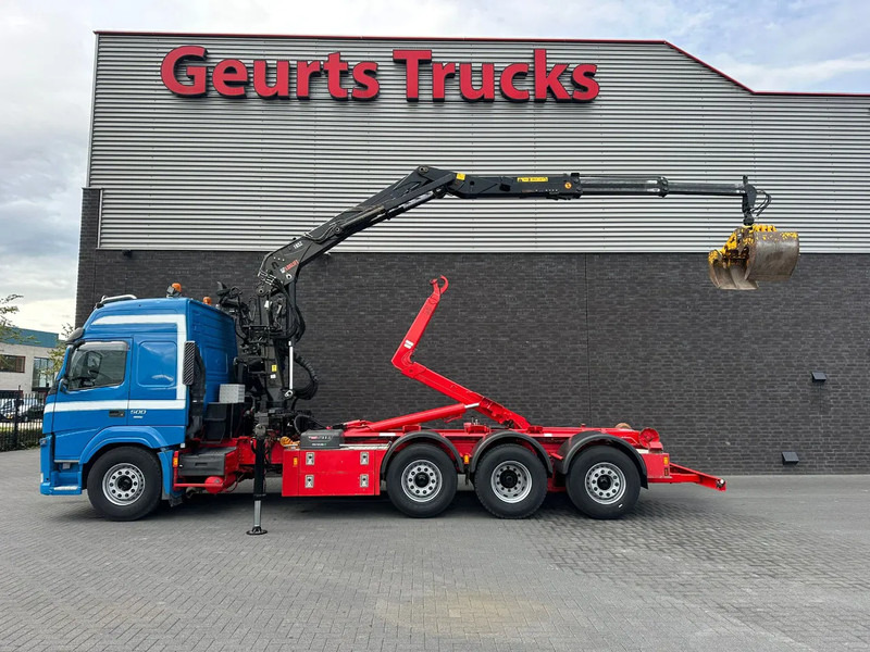 Volvo FM 500 8X2 HIAB MULTILIFT HAAKARMSYSTEM / ABROLLKIPPER / HOOKLIFT MET HIAB LOGLIFT 165Z LAADKRAAN - Крюковой мультилифт, Автоманипулятор: фото 1 Volvo FM 500 8X2 HIAB MULTILIFT HAAKARMSYSTEM / ABROLLKIPPER / HOOKLIFT MET HIAB LOGLIFT 165Z LAADKRAAN - Крюковой мультилифт, Автоманипулятор: фото 1