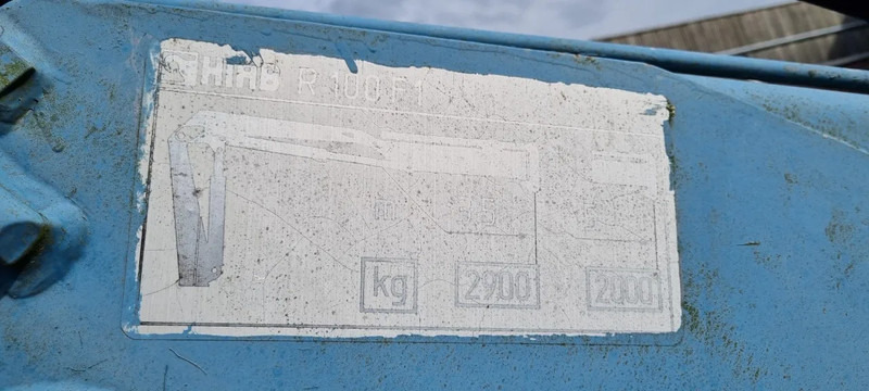 Hiab R 100 F1 - Кран-манипулятор: фото 3 Hiab R 100 F1 - Кран-манипулятор: фото 3