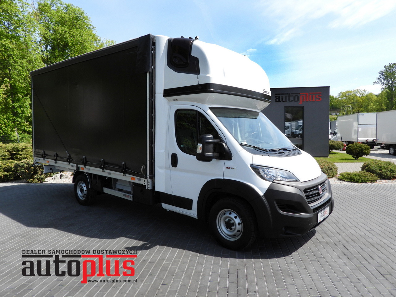 FIAT DUCATO TARPAULIN 10 PALLETS WEBASTO CRUISE CONTROL AIR CONDITIONING LED LIGHTS PNEUMATICS 160HP - Тентованный фургон: фото 1 FIAT DUCATO TARPAULIN 10 PALLETS WEBASTO CRUISE CONTROL AIR CONDITIONING LED LIGHTS PNEUMATICS 160HP - Тентованный фургон: фото 1