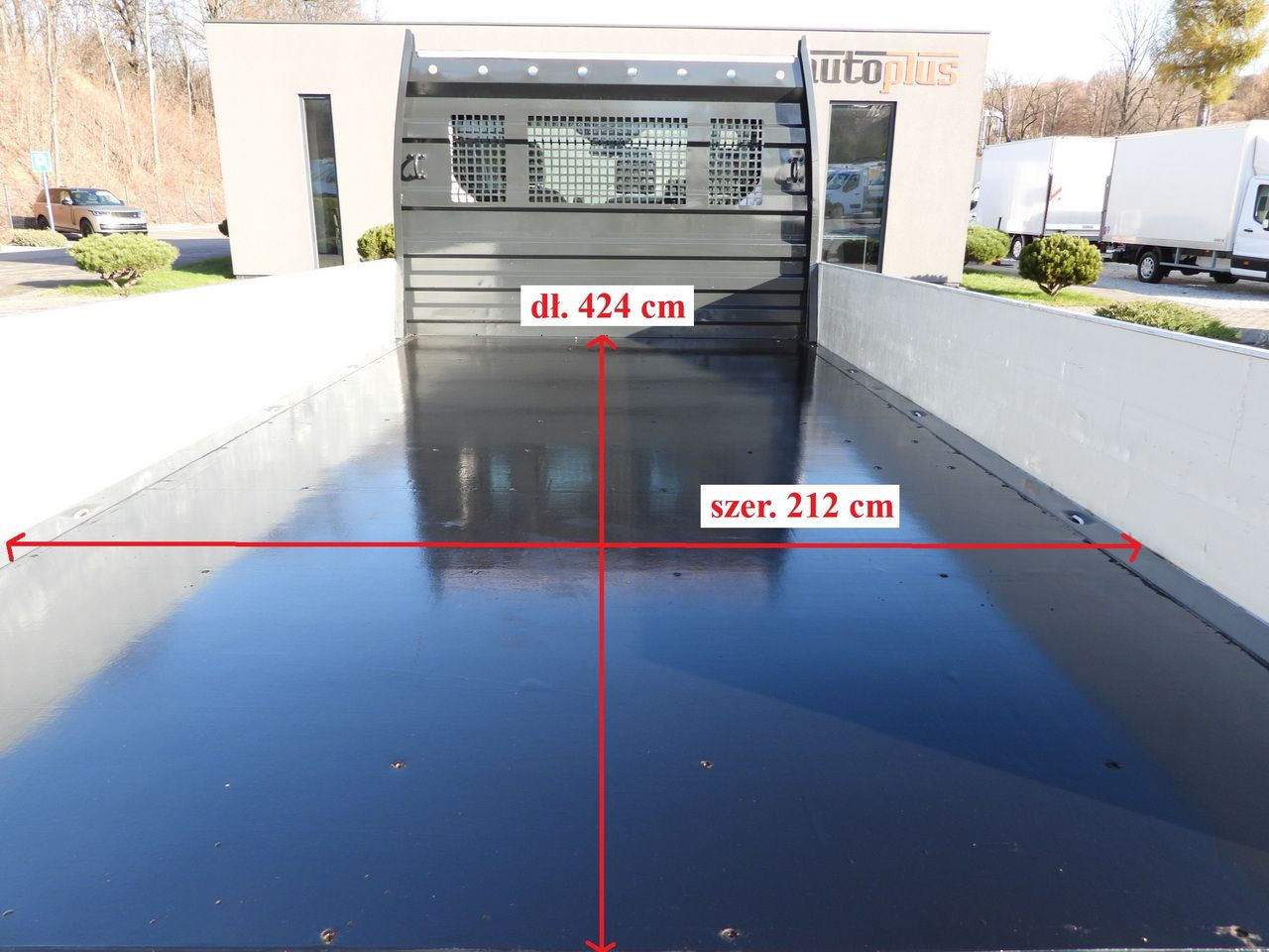 Малотоннажный бортовой грузовик FORD TRANSIT STAKE BODY 8 PALLETS TWIN WHEELS AIR CONDITIONING  155HP: фото 12