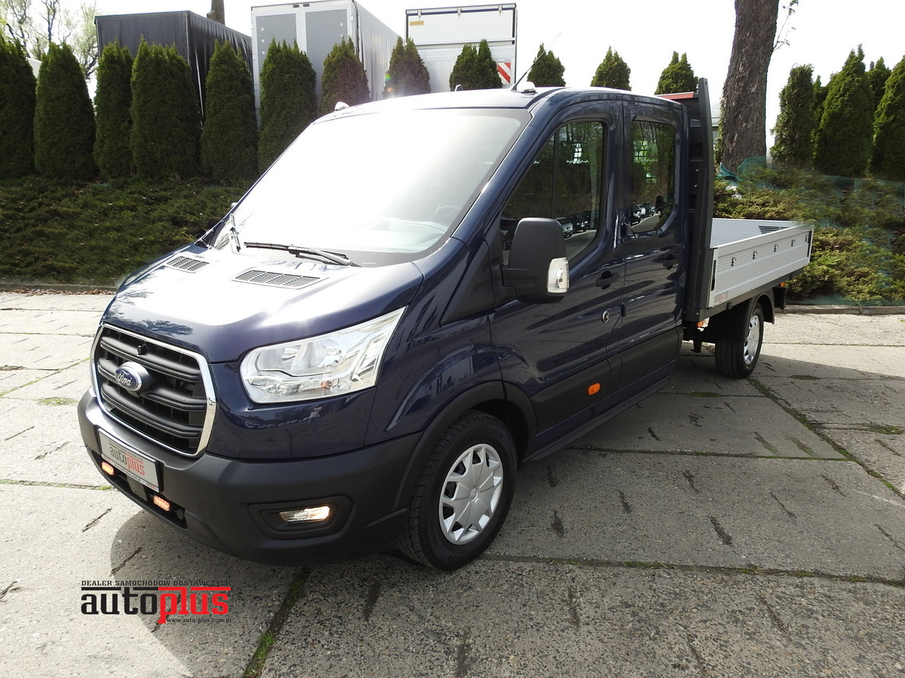 FORD TRANSIT STAKE BODY DOUBLE CABIN DOKA 7 SEATS CRUISE CONTROL AIR CONDITIONING LED LIGHTS 130HP - Грузопассажирский фургон: фото 1 FORD TRANSIT STAKE BODY DOUBLE CABIN DOKA 7 SEATS CRUISE CONTROL AIR CONDITIONING LED LIGHTS 130HP - Грузопассажирский фургон: фото 1
