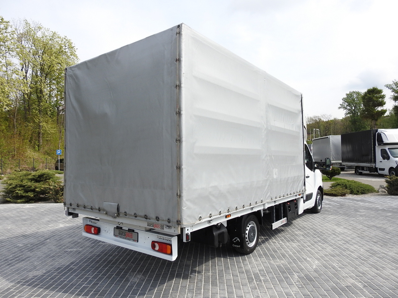 RENAULT MASTER TARPAULIN 10 PALLETS WEBASTO CRUISE CONTROL AIR CONDITIONING LED LIGHTS PNEUMATICS 165HP - Тентованный фургон: фото 3 RENAULT MASTER TARPAULIN 10 PALLETS WEBASTO CRUISE CONTROL AIR CONDITIONING LED LIGHTS PNEUMATICS 165HP - Тентованный фургон: фото 3