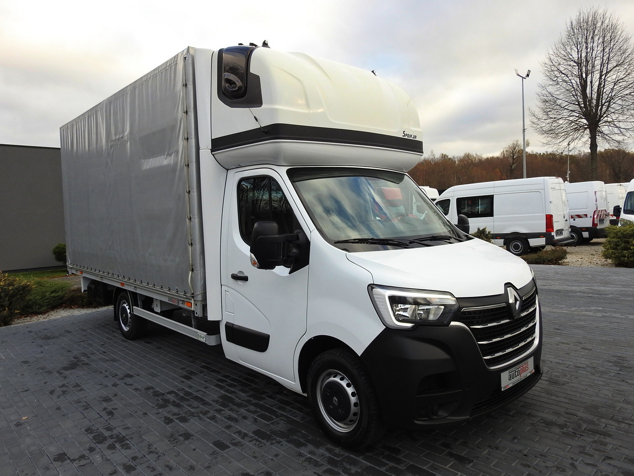 RENAULT MASTER TARPAULIN 10 PALLETS WEBASTO CRUISE CONTROL AIR CONDITIONING LED LIGHTS PNEUMATICS 165HP - Тентованный фургон: фото 4 RENAULT MASTER TARPAULIN 10 PALLETS WEBASTO CRUISE CONTROL AIR CONDITIONING LED LIGHTS PNEUMATICS 165HP - Тентованный фургон: фото 4