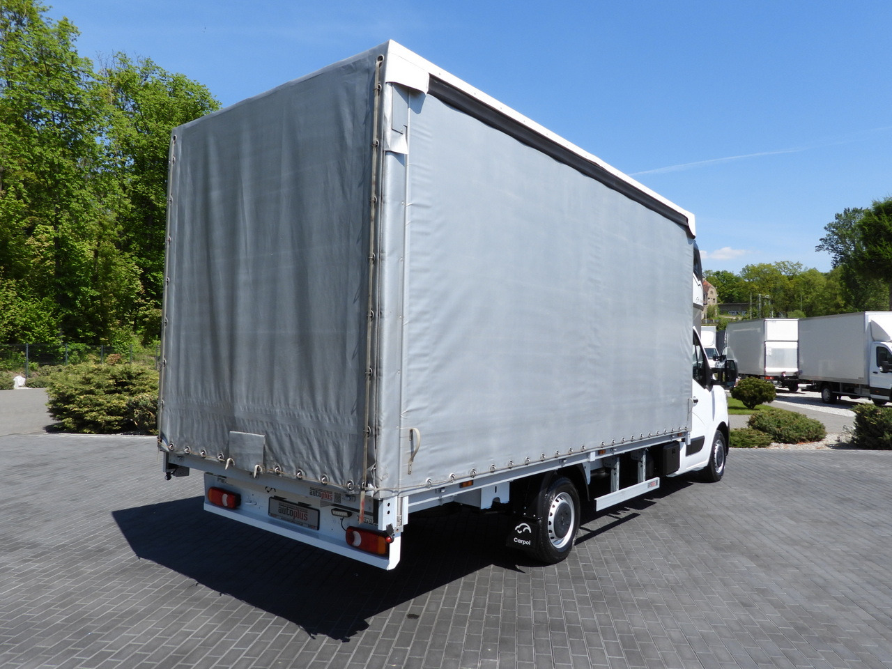 RENAULT MASTER TARPAULIN 10 PALLETS WEBASTO CRUISE CONTROL LED LIGHTS PNEUMATICS AIR CONDITIONING 165HP - Тентованный фургон: фото 3 RENAULT MASTER TARPAULIN 10 PALLETS WEBASTO CRUISE CONTROL LED LIGHTS PNEUMATICS AIR CONDITIONING 165HP - Тентованный фургон: фото 3