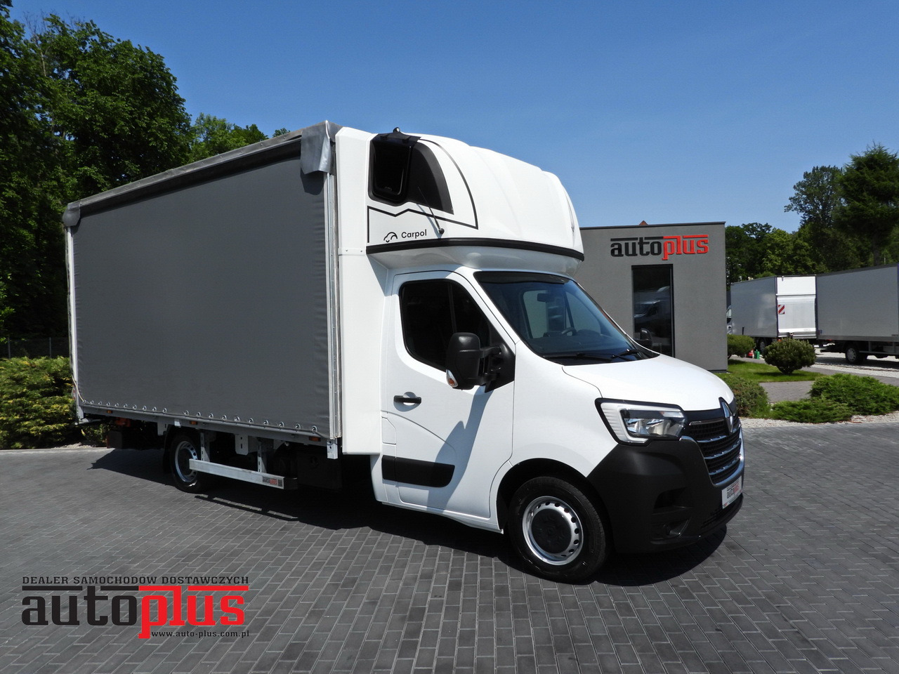 RENAULT MASTER TARPAULIN LIFT 10 PALLETS WEBASTO CRUISE CONTROL LED LIGHTS PNEUMATICS AIR CONDITIONING 165HP - Тентованный фургон: фото 1 RENAULT MASTER TARPAULIN LIFT 10 PALLETS WEBASTO CRUISE CONTROL LED LIGHTS PNEUMATICS AIR CONDITIONING 165HP - Тентованный фургон: фото 1