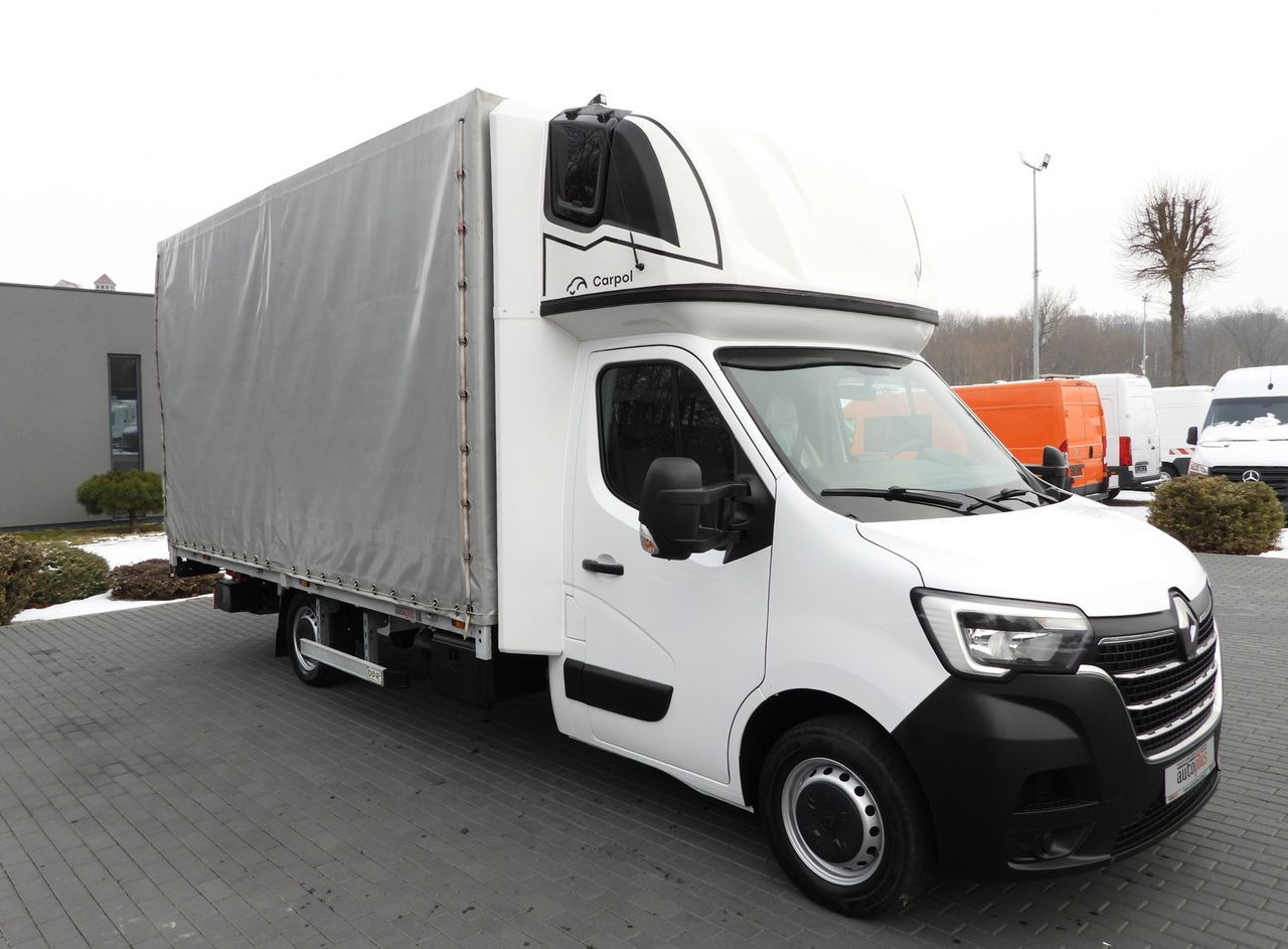 RENAULT MASTER TARPAULIN LIFT 10 PALLETS WEBASTO CRUISE CONTROL LED LIGHTS PNEUMATICS AIR CONDITIONING 165HP - Тентованный фургон: фото 4 RENAULT MASTER TARPAULIN LIFT 10 PALLETS WEBASTO CRUISE CONTROL LED LIGHTS PNEUMATICS AIR CONDITIONING 165HP - Тентованный фургон: фото 4