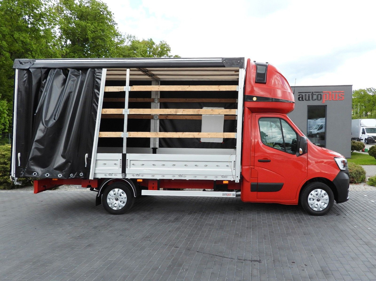 Тентованный фургон Renault MASTER  PRITSCHE PLANE 10 PALETTEN WEBASTO A/C: фото 8
