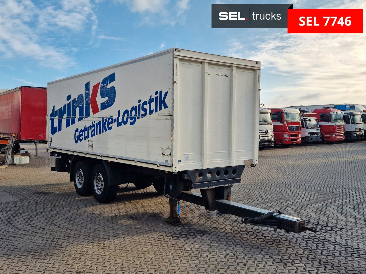 Böse BTA 7.3 / Ladebordwand / 2 Achsen - Tandem - Прицеп для перевозки напитков: фото 3 Böse BTA 7.3 / Ladebordwand / 2 Achsen - Tandem - Прицеп для перевозки напитков: фото 3