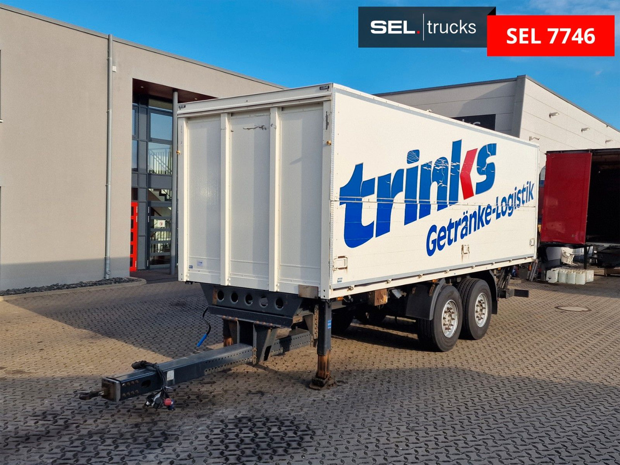 Böse BTA 7.3 / Ladebordwand / 2 Achsen - Tandem - Прицеп для перевозки напитков: фото 1 Böse BTA 7.3 / Ladebordwand / 2 Achsen - Tandem - Прицеп для перевозки напитков: фото 1