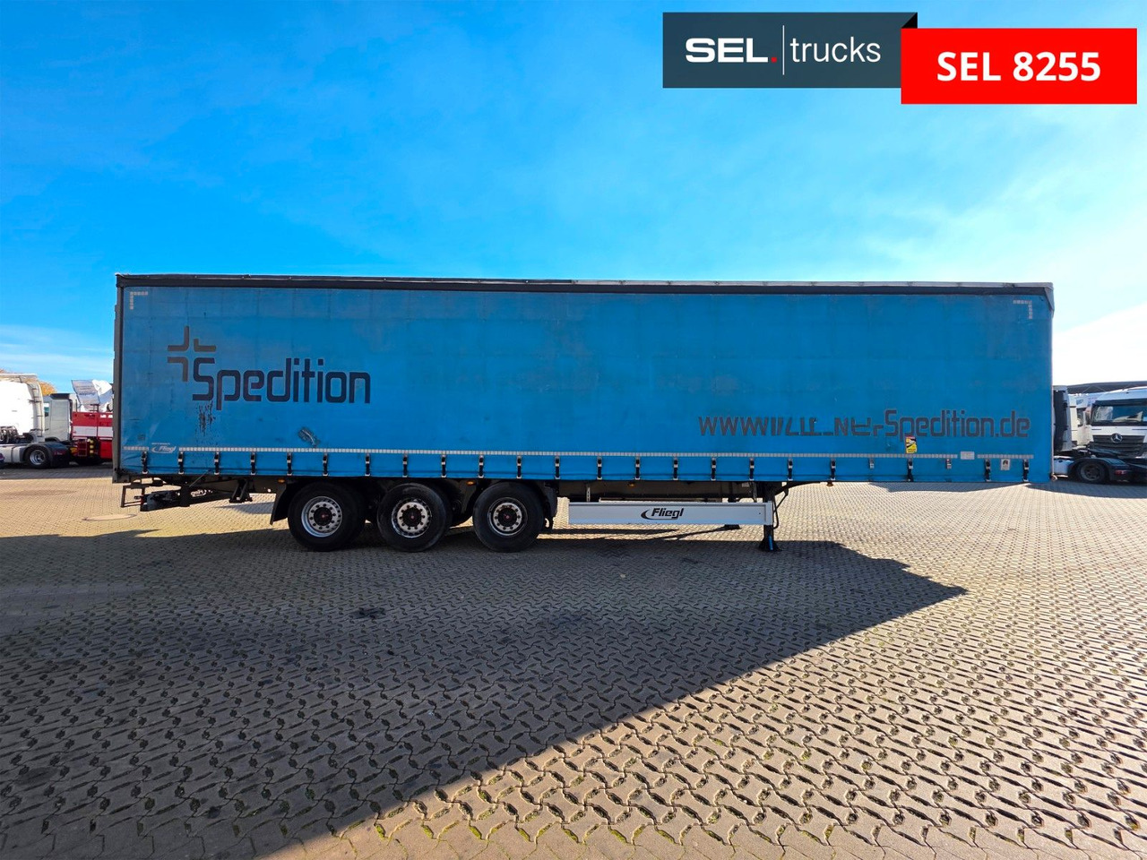 Fliegl SDS01 / Coilmulde / EDSCHA - Тентованный полуприцеп: фото 4 Fliegl SDS01 / Coilmulde / EDSCHA - Тентованный полуприцеп: фото 4