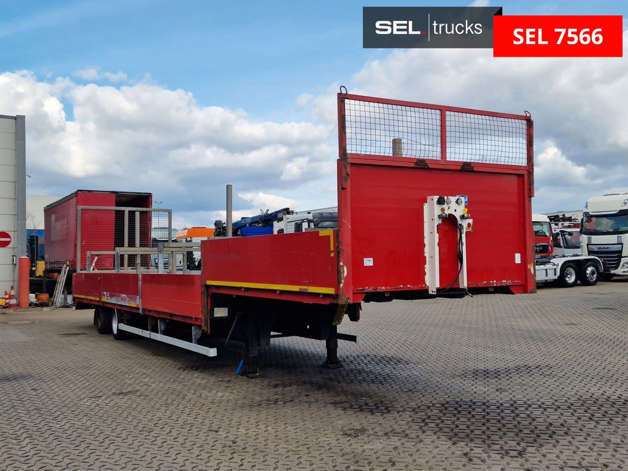 Fliegl SZS 270 - Полуприцеп бортовой/ Платформа: фото 3 Fliegl SZS 270 - Полуприцеп бортовой/ Платформа: фото 3