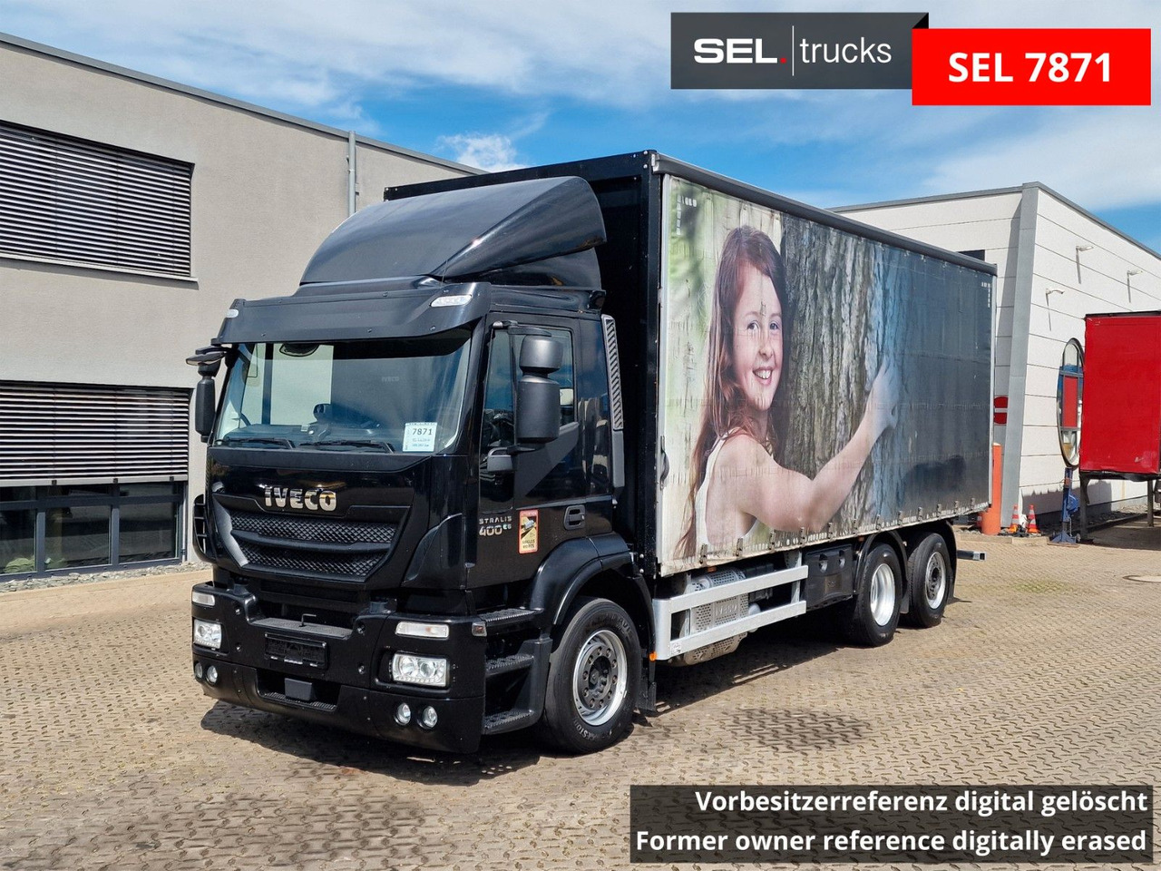 Iveco Stralis 400 / Staplerhalterung / Lenk-Liftachse - Тентованный грузовик: фото 1 Iveco Stralis 400 / Staplerhalterung / Lenk-Liftachse - Тентованный грузовик: фото 1