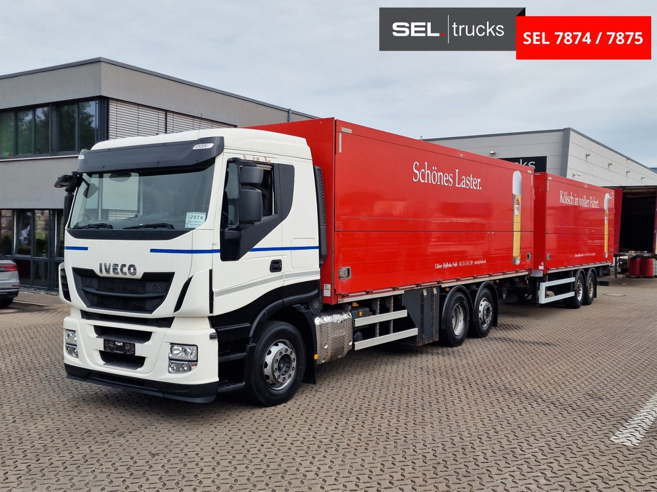Iveco Stralis 420 / Ladebordwand / Lenkachse /Liftache - Грузовик для перевозки напитков: фото 1 Iveco Stralis 420 / Ladebordwand / Lenkachse /Liftache - Грузовик для перевозки напитков: фото 1