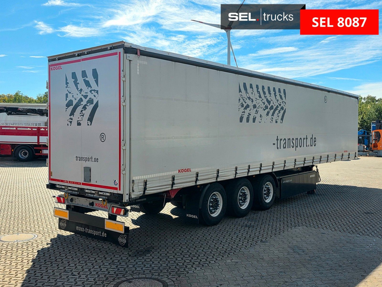 Kögel S24-1 / Palettenkasten / Liftachse - Тентованный полуприцеп: фото 5 Kögel S24-1 / Palettenkasten / Liftachse - Тентованный полуприцеп: фото 5
