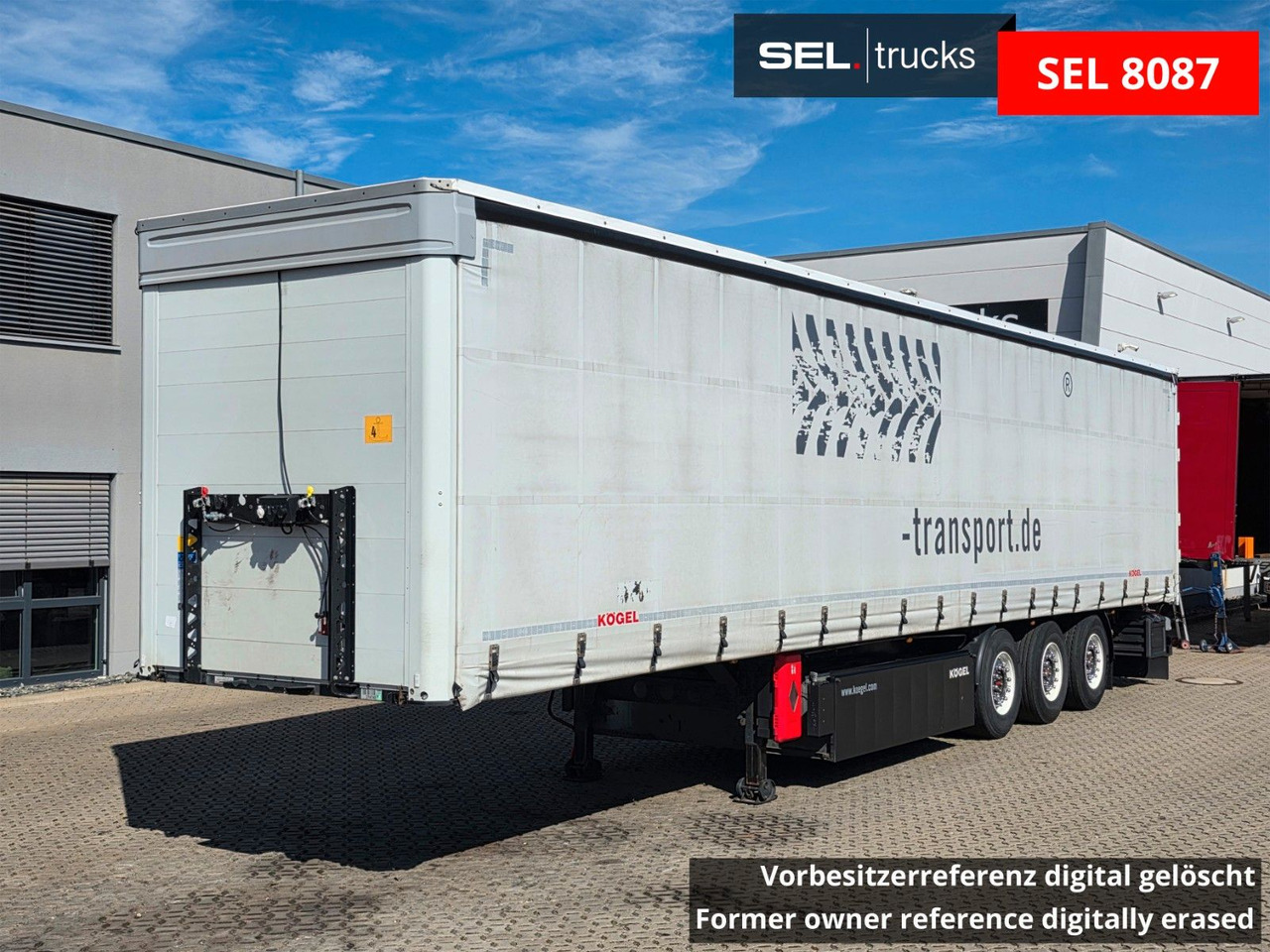 Kögel S24-1 / Palettenkasten / Liftachse - Тентованный полуприцеп: фото 1 Kögel S24-1 / Palettenkasten / Liftachse - Тентованный полуприцеп: фото 1