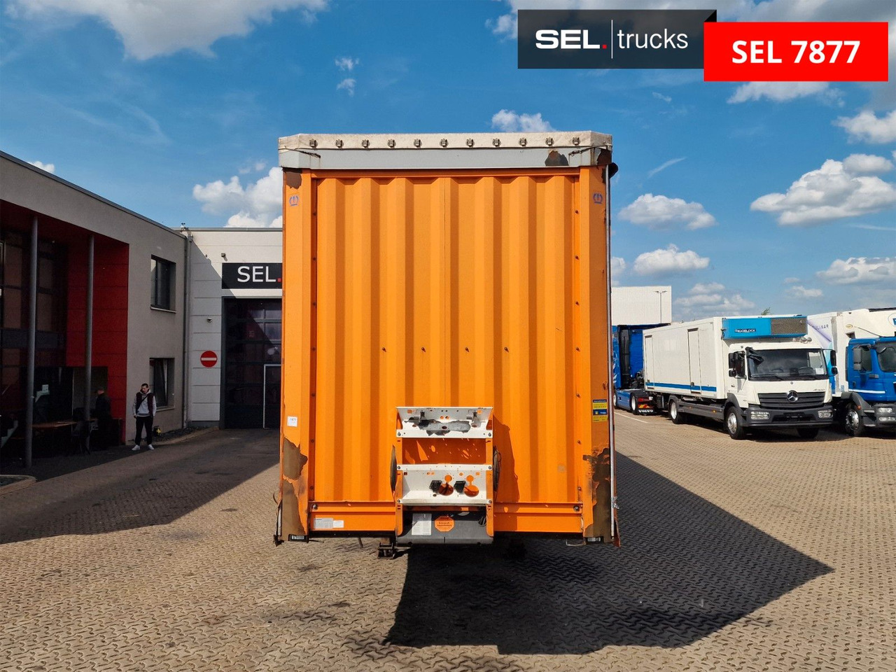 Krone SD / Hubdach / EDSCHA / Mega - Тентованный полуприцеп: фото 2 Krone SD / Hubdach / EDSCHA / Mega - Тентованный полуприцеп: фото 2