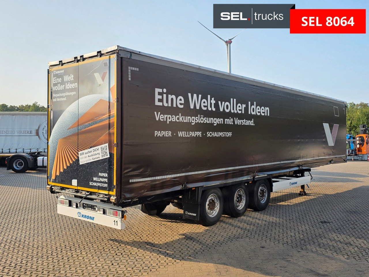 Krone SZ / EDSCHA / Liftachse - Тентованный полуприцеп: фото 5 Krone SZ / EDSCHA / Liftachse - Тентованный полуприцеп: фото 5