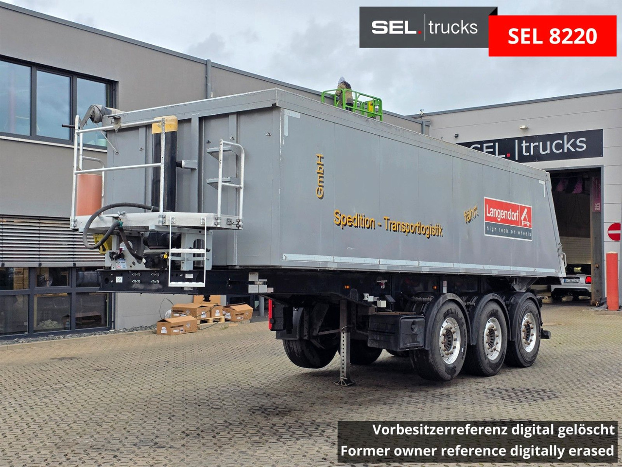 Langendorf SKA 24/30 / Liftachse - Самосвальный полуприцеп: фото 1 Langendorf SKA 24/30 / Liftachse - Самосвальный полуприцеп: фото 1