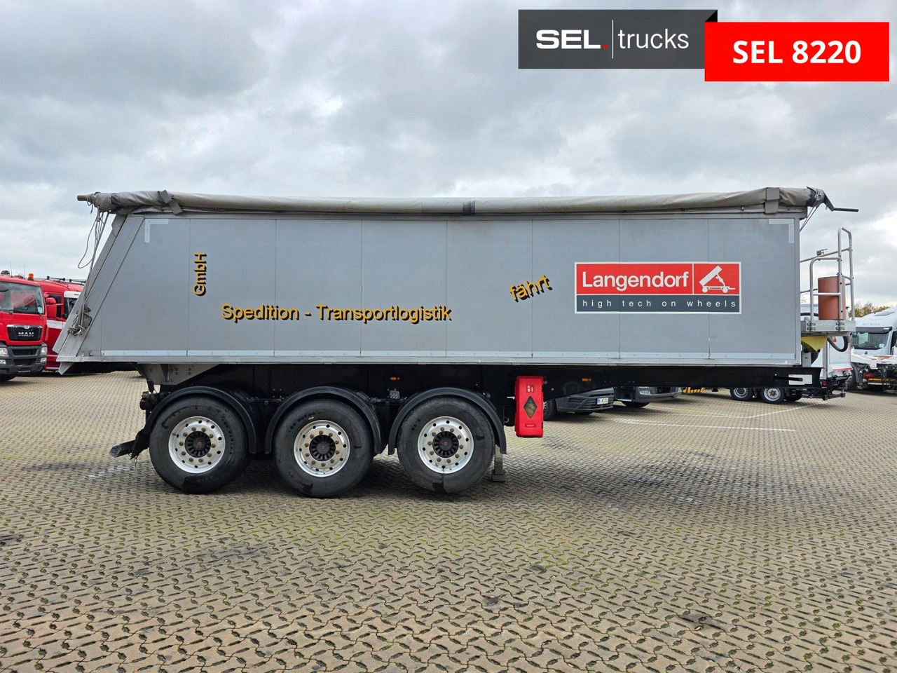 Langendorf SKA 24/30 / Liftachse - Самосвальный полуприцеп: фото 4 Langendorf SKA 24/30 / Liftachse - Самосвальный полуприцеп: фото 4