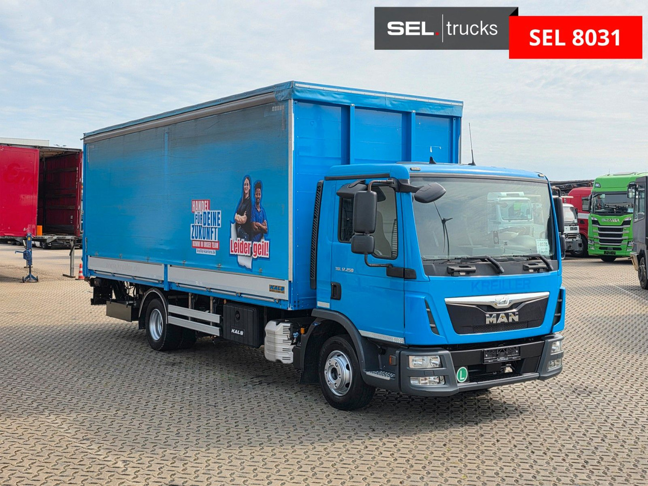 MAN TGL 12.250 4x2 BL / Ladebordwand / Aluklappen - Тентованный грузовик: фото 3 MAN TGL 12.250 4x2 BL / Ladebordwand / Aluklappen - Тентованный грузовик: фото 3