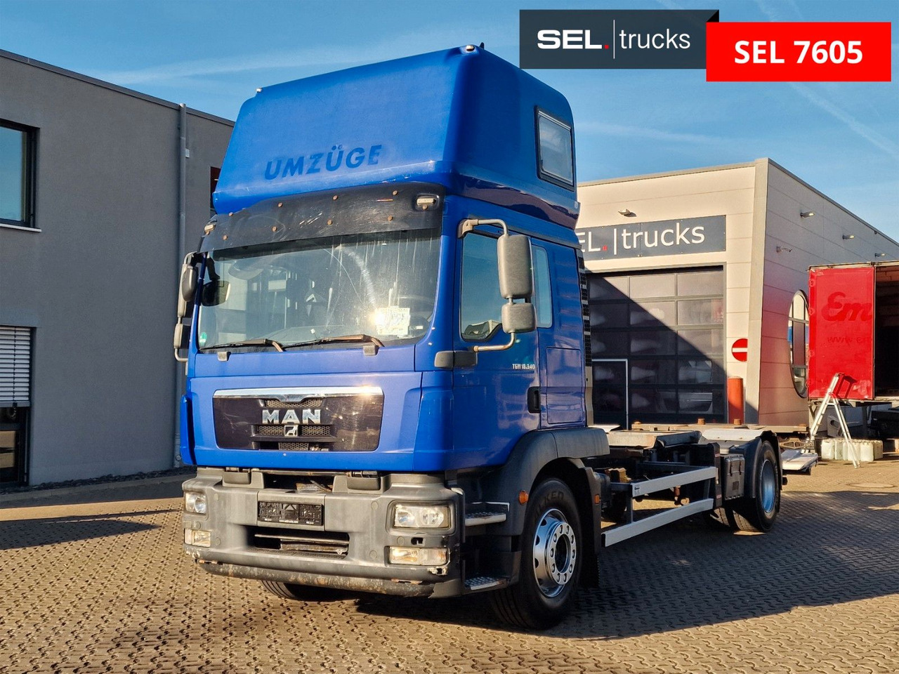 MAN TGM 18.340 4X2 LL / Ladebordwand / 3 Betten - Грузовик-контейнеровоз/ Сменный кузов: фото 1 MAN TGM 18.340 4X2 LL / Ladebordwand / 3 Betten - Грузовик-контейнеровоз/ Сменный кузов: фото 1