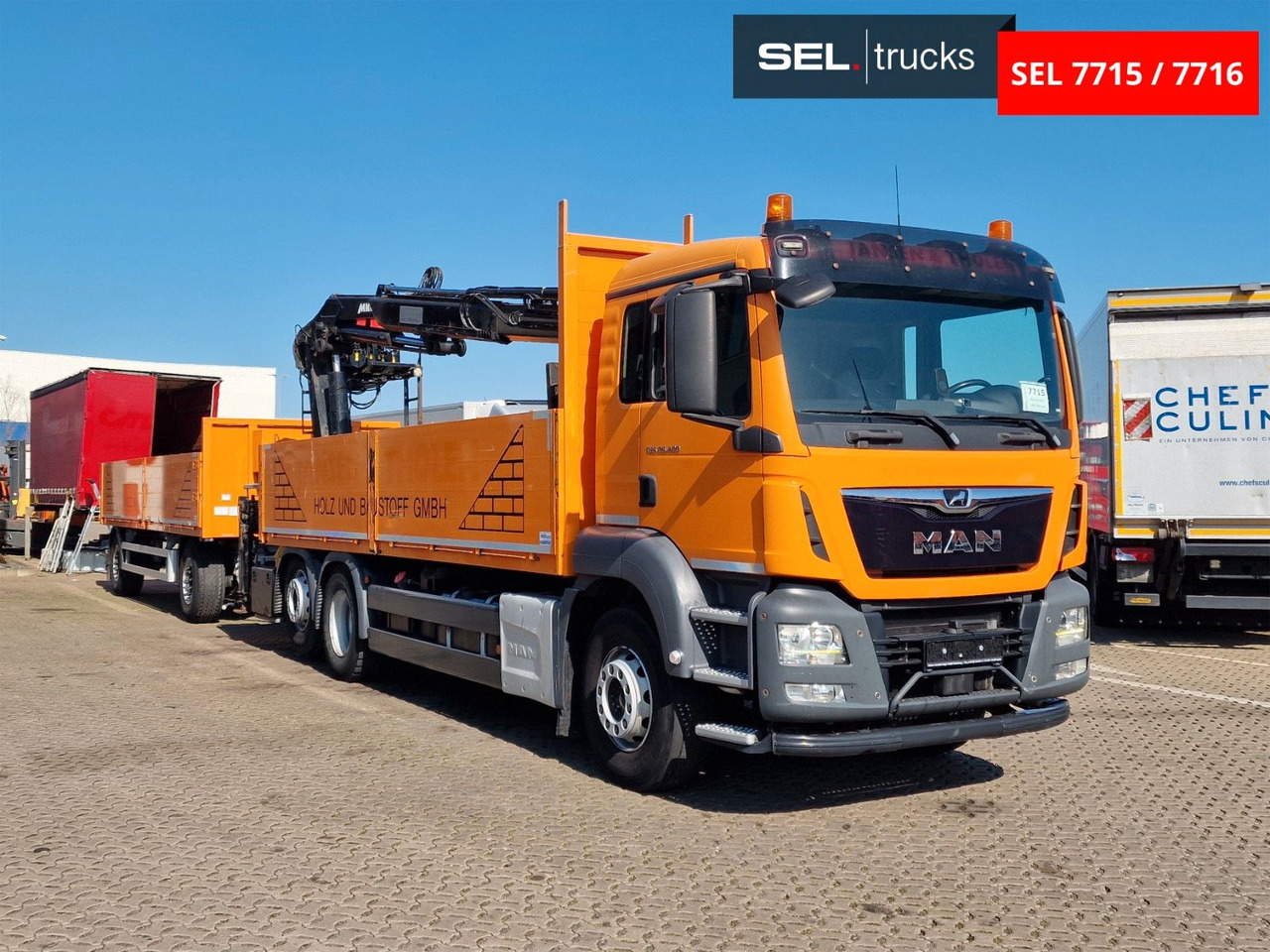 MAN TGS 26.420 6x2-4 BL / MKG HLK181/ Lenk/KOMPLETT - Автоманипулятор: фото 3 MAN TGS 26.420 6x2-4 BL / MKG HLK181/ Lenk/KOMPLETT - Автоманипулятор: фото 3