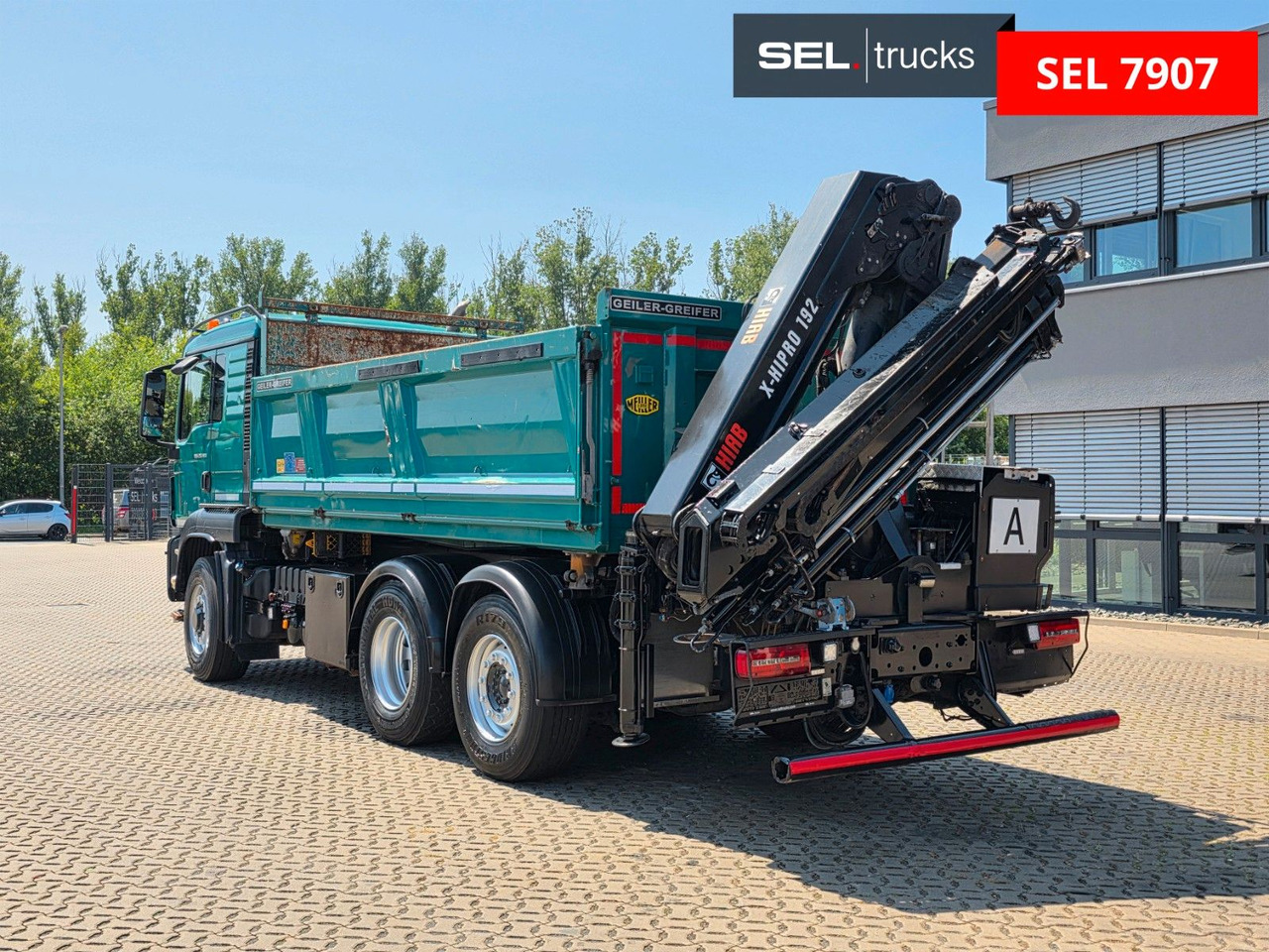 MAN TGS 28.480 6X4H-4 BL /HIAB /Fernbed. / Lenkachse - Самосвал, Автоманипулятор: фото 1 MAN TGS 28.480 6X4H-4 BL /HIAB /Fernbed. / Lenkachse - Самосвал, Автоманипулятор: фото 1