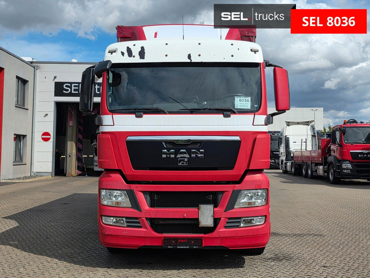 MAN TGX 26.360 6X2-2 LL / Intarder / Ldbw /Lenkachse - Тентованный грузовик: фото 2 MAN TGX 26.360 6X2-2 LL / Intarder / Ldbw /Lenkachse - Тентованный грузовик: фото 2