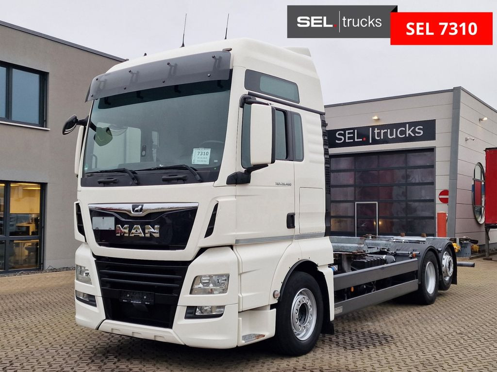 MAN TGX 26.460 6x2-2 LL / ZF Intarder / Standklima - Грузовик-контейнеровоз/ Сменный кузов: фото 1 MAN TGX 26.460 6x2-2 LL / ZF Intarder / Standklima - Грузовик-контейнеровоз/ Сменный кузов: фото 1