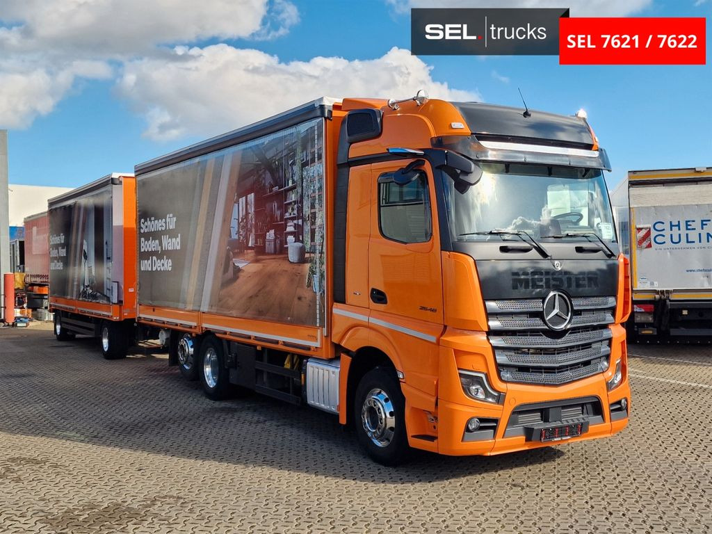 Mercedes-Benz Actros 2548 / Retarder / Aluklappen / Euro 6E - Тентованный грузовик: фото 3 Mercedes-Benz Actros 2548 / Retarder / Aluklappen / Euro 6E - Тентованный грузовик: фото 3