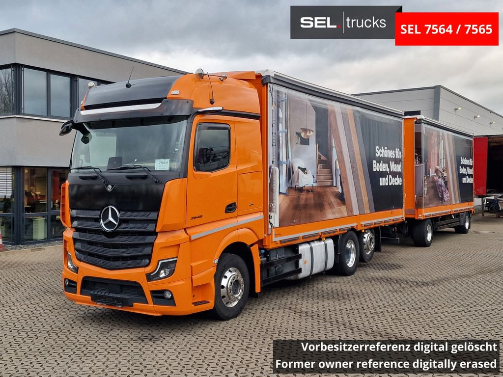 Mercedes-Benz Actros 2548 / Retarder - Тентованный грузовик: фото 1 Mercedes-Benz Actros 2548 / Retarder - Тентованный грузовик: фото 1