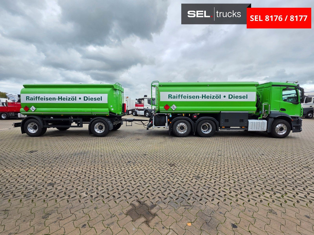 Mercedes-Benz Antos 2643 / Ret. / ADR AT / Lenkachse /KOMPLETT - Грузовик-цистерна: фото 4 Mercedes-Benz Antos 2643 / Ret. / ADR AT / Lenkachse /KOMPLETT - Грузовик-цистерна: фото 4