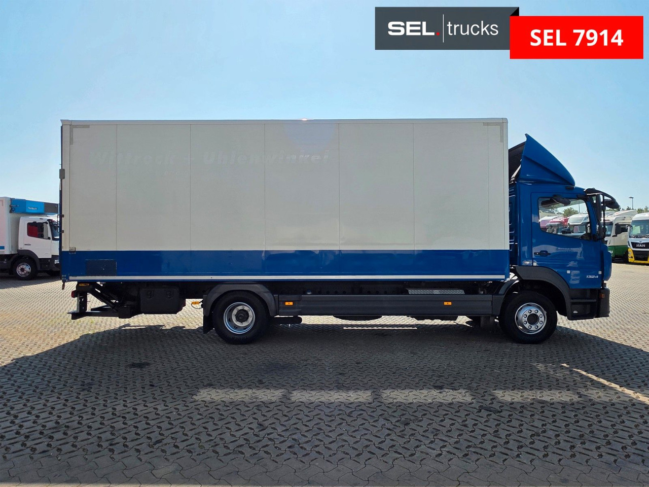 Mercedes-Benz Atego 1324 / Ladebordwand - Грузовик с закрытым кузовом: фото 4 Mercedes-Benz Atego 1324 / Ladebordwand - Грузовик с закрытым кузовом: фото 4