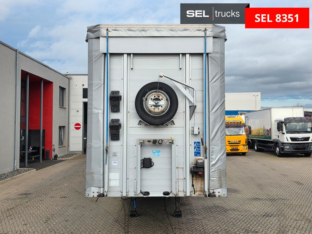 Meusburger MPS-3 / Radmulde / Lenk-Liftachse /Verbreiterbar - Тентованный полуприцеп: фото 2 Meusburger MPS-3 / Radmulde / Lenk-Liftachse /Verbreiterbar - Тентованный полуприцеп: фото 2