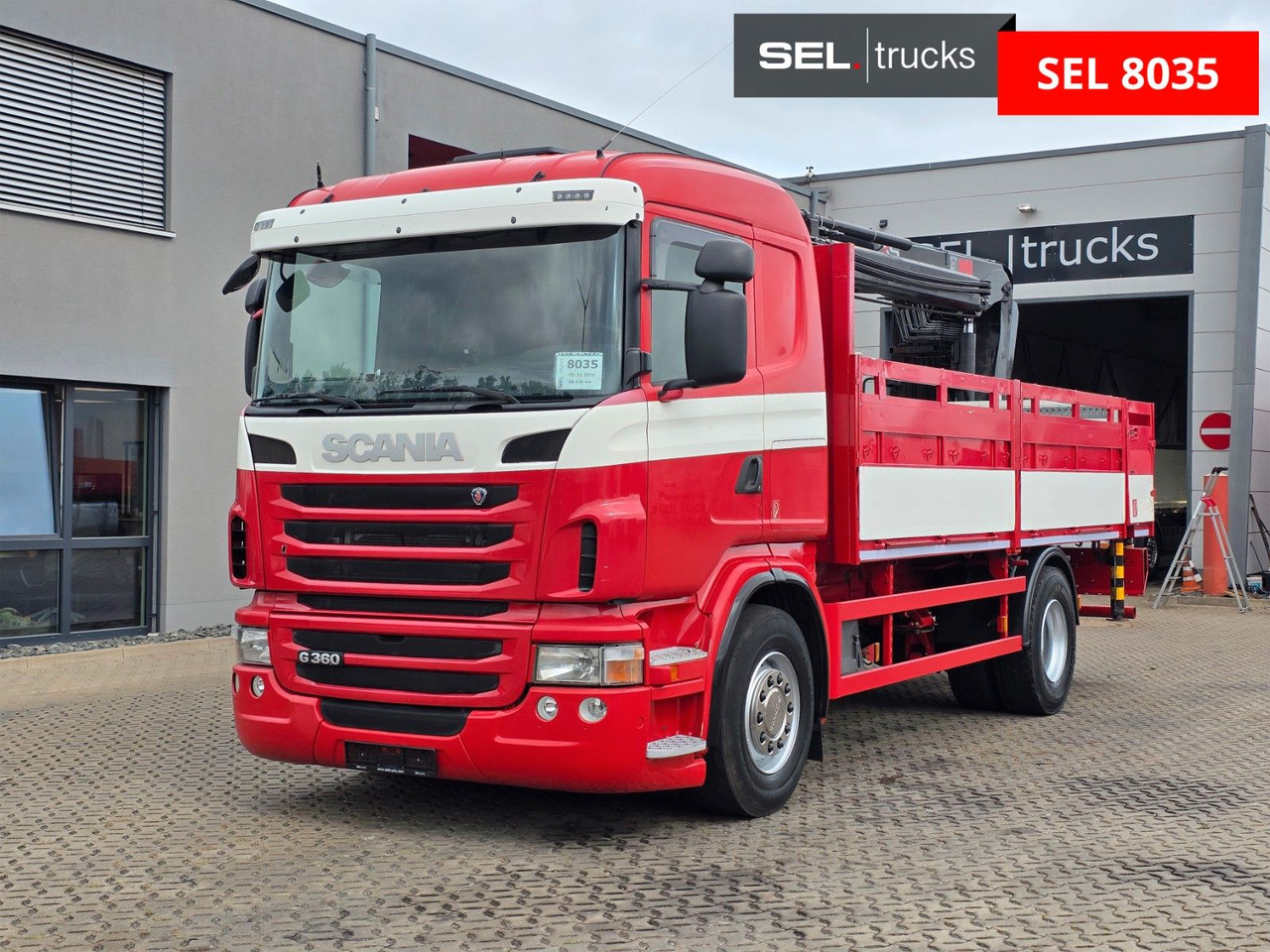 Scania G 360 LB4X2MNA / Retarder / Ohne Fernbedienung - Автоманипулятор: фото 1 Scania G 360 LB4X2MNA / Retarder / Ohne Fernbedienung - Автоманипулятор: фото 1