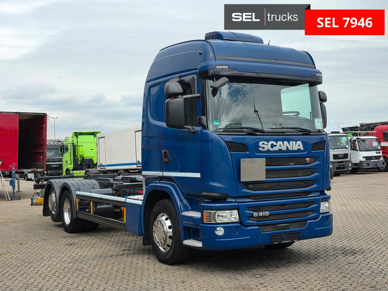 Scania G 410 LB6X2*4MNB / Retarder/PTO/ADR/Lenkachse - Грузовик-контейнеровоз/ Сменный кузов: фото 3 Scania G 410 LB6X2*4MNB / Retarder/PTO/ADR/Lenkachse - Грузовик-контейнеровоз/ Сменный кузов: фото 3