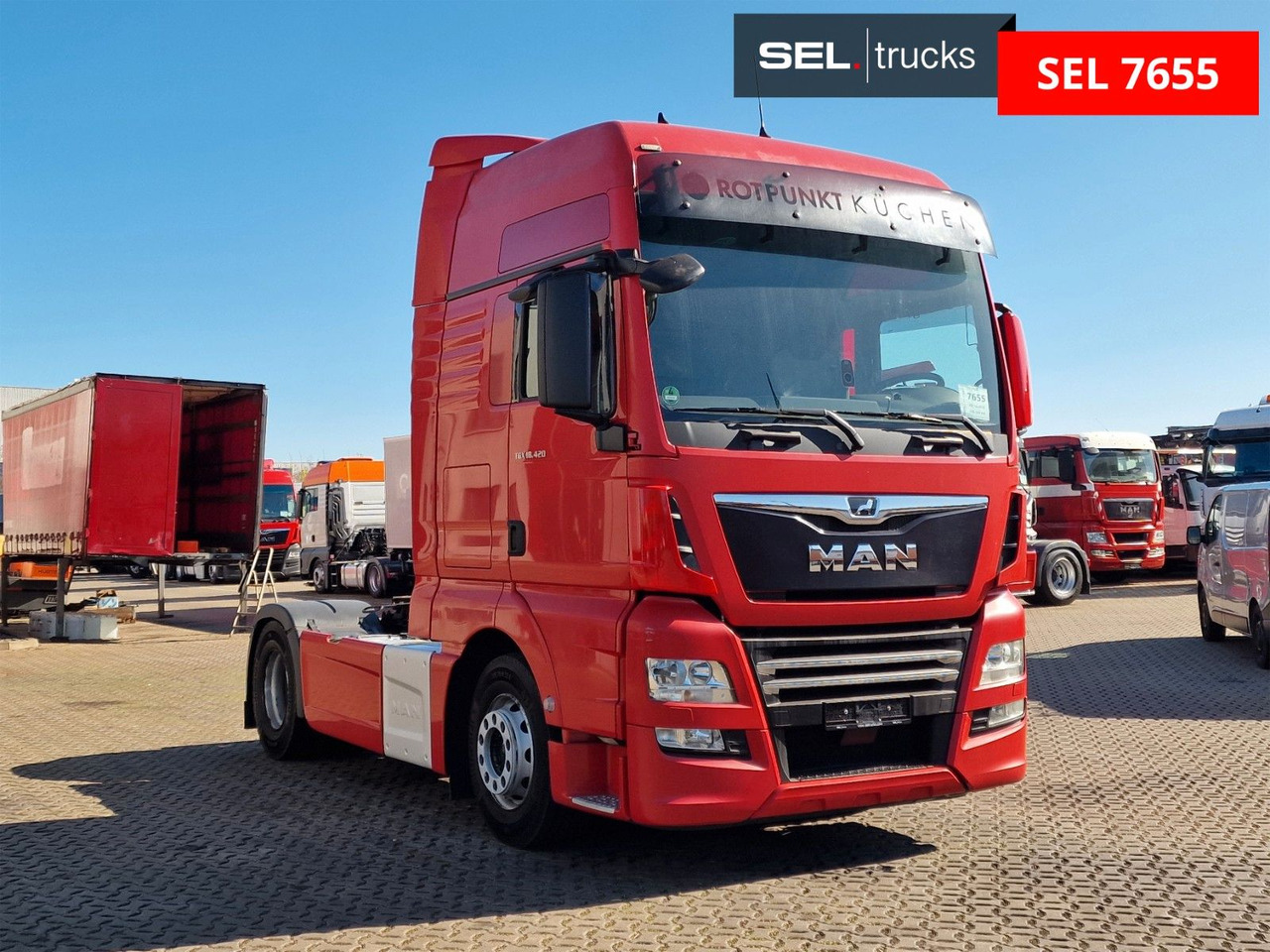 MAN TGX 18.420 4X2 BLS / Retarder /Xenon /Standklima - Тягач: фото 3 MAN TGX 18.420 4X2 BLS / Retarder /Xenon /Standklima - Тягач: фото 3