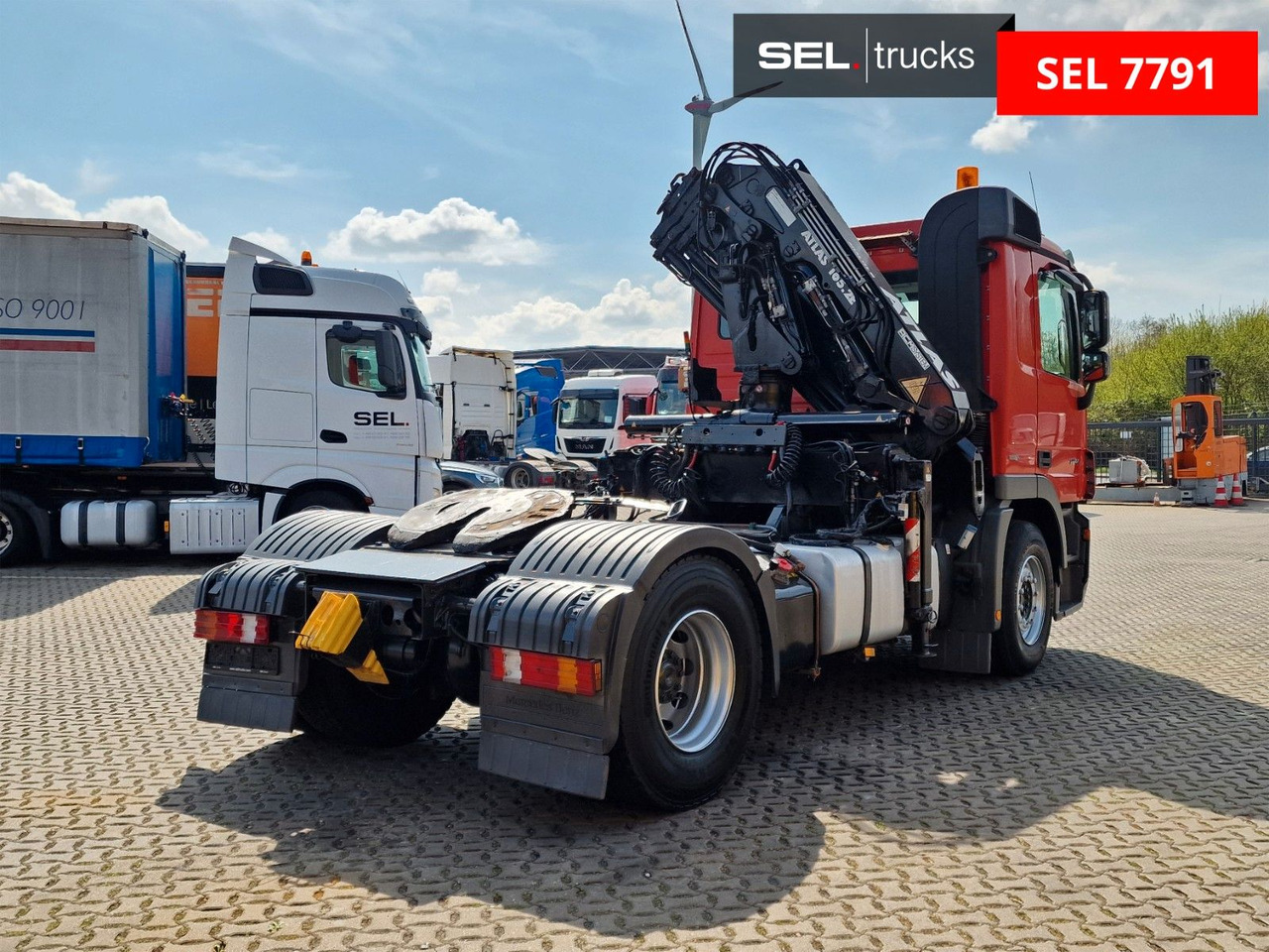 Mercedes-Benz Actros 1844 / Retarder / Fernbedienung / Atlas - Тягач: фото 5 Mercedes-Benz Actros 1844 / Retarder / Fernbedienung / Atlas - Тягач: фото 5