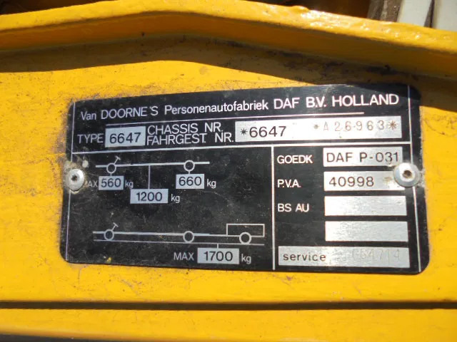 Хэтчбек DAF 66 1300 Marathon: фото 14