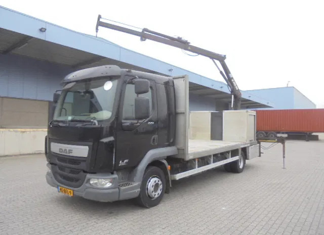 DAF LF 220 FA + HIAB 060/2 - Грузовик бортовой/ Платформа, Автоманипулятор: фото 1 DAF LF 220 FA + HIAB 060/2 - Грузовик бортовой/ Платформа, Автоманипулятор: фото 1