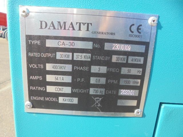 Новый Электрогенератор Damatt CA-30: фото 11 Новый Электрогенератор Damatt CA-30: фото 11