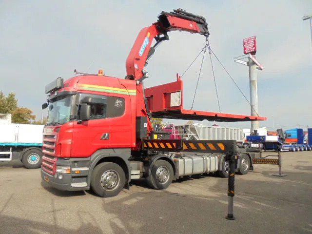 Scania R480 8X2 - Грузовик бортовой/ Платформа, Автоманипулятор: фото 5 Scania R480 8X2 - Грузовик бортовой/ Платформа, Автоманипулятор: фото 5