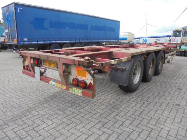 Zwalve OCM 3 15 27 - Полуприцеп-контейнеровоз/ Сменный кузов: фото 4 Zwalve OCM 3 15 27 - Полуприцеп-контейнеровоз/ Сменный кузов: фото 4