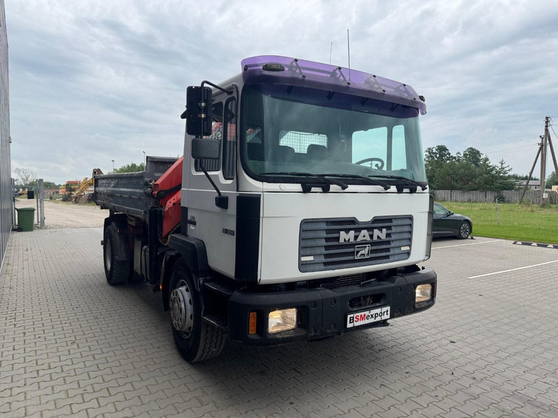 MAN 18.284 + Palfinger PK 9501 - Самосвал, Автоманипулятор: фото 4 MAN 18.284 + Palfinger PK 9501 - Самосвал, Автоманипулятор: фото 4