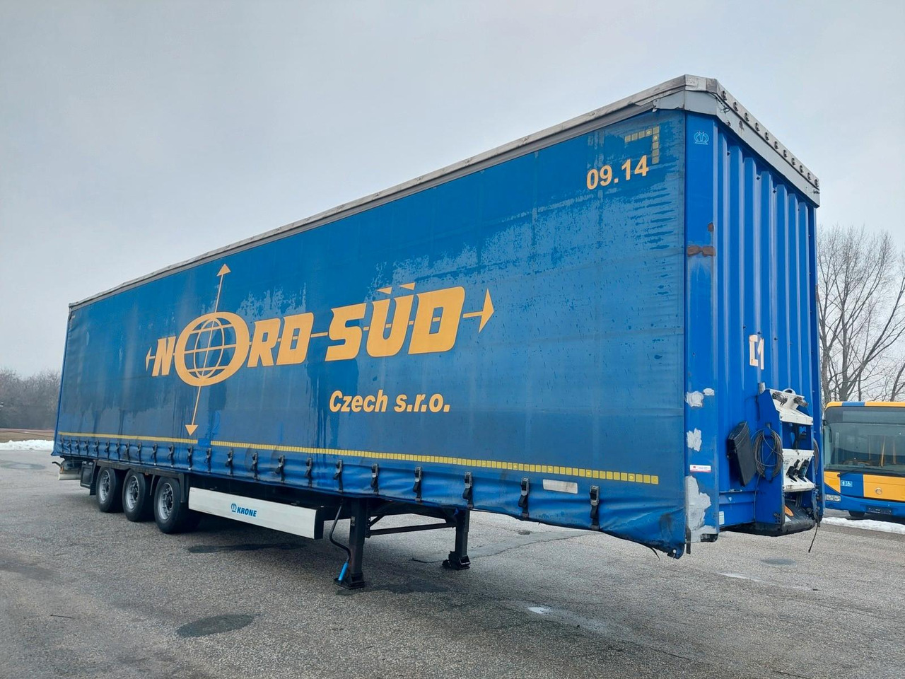 Krone SD Mega - Тентованный полуприцеп: фото 2 Krone SD Mega - Тентованный полуприцеп: фото 2